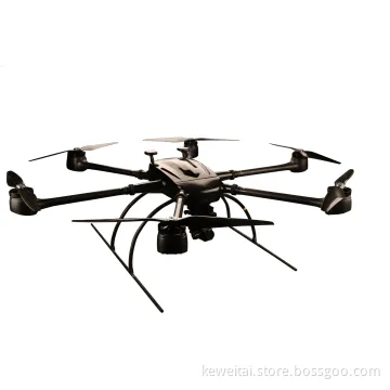 30km 75 Minutes 6-Rotor 15kg Paylaod Drone 4K 60X Zoom